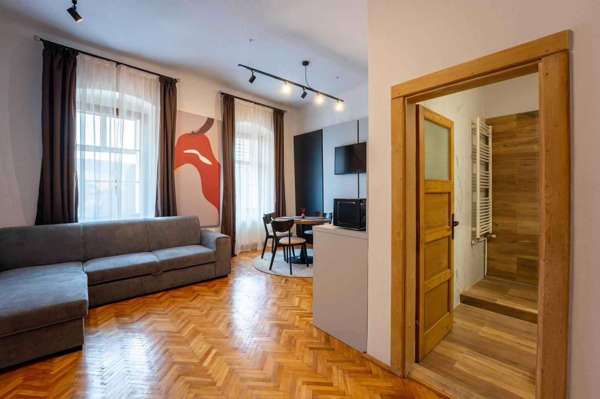 Ferienwohnung La Turn Sighişoara Exterior foto